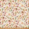 Fabric Hoffman Natural Leaves Harvest Bouquet by the Quarter Yard X5545-20